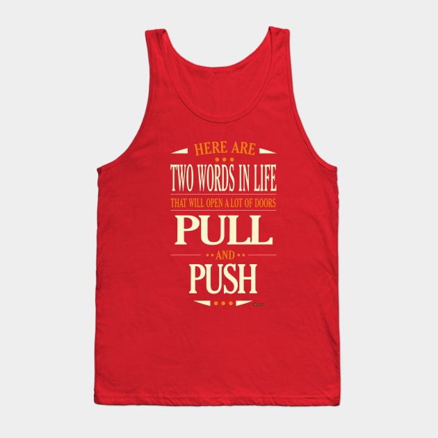 Pull and push Tank Top by eltronco